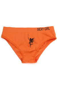 COLOR SEXY GIRL LETTERING PANTIES-P7003 (12pc)