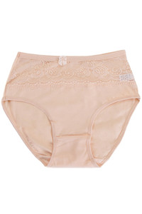 HALF LACE MAMA PANTIES-P2105 (12pc)