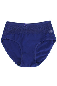 HALF LACE MAMA PANTIES-P2105 (12pc)