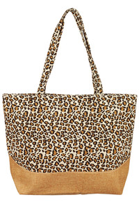 LEOPARD PATTERN TOTE BAG-MB0082
