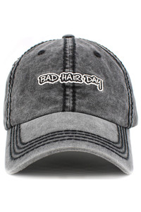 BAD HAIR DAY VINTAGE BASEBALL CAP-KBVT-788