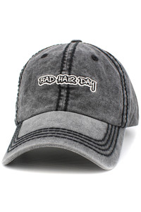BAD HAIR DAY VINTAGE BASEBALL CAP-KBVT-788