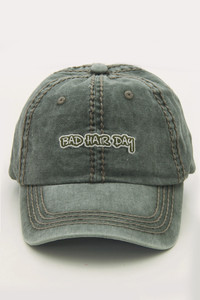 BAD HAIR DAY VINTAGE BASEBALL CAP-KBVT-788