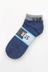 USA LETTERING TWO TONE SOCKS-FOCUS_USAT (12PC)