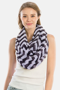 NAUTICAL CHEVRON INFINITY SCARF-PCH3516