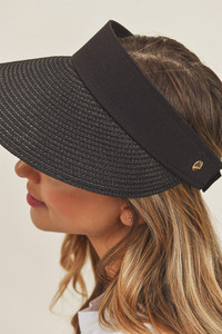 TWO TONE SOLID COLOR VISOR-MH0033-RED