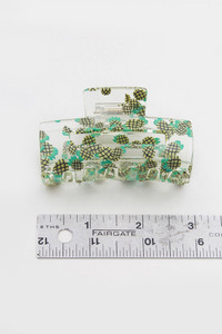TROPICAL RESIN HAIR CLIP-MH0276