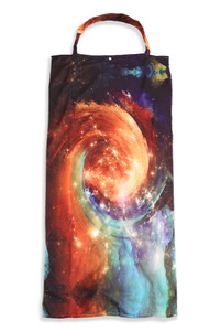 GALAXY NEBULA PRINT BEACH TOWEL BAG-JTB002-19