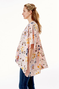 FLORAL PRINT KIMONO-LOF1262