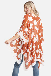 FLORAL PRINT COVER UP-JP2232