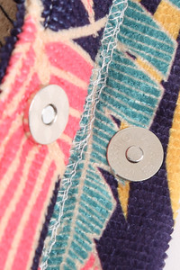 LEAVES PRINT BEACH TOWEL BAG-JTB002-21