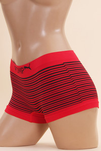 ASSORTED COLOR STRIPE PATTERN PANTY-JF-106 (6pc)