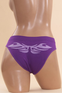 ASSORTED COLOR GRAPHIC PANTY-JF-061 (6pc)