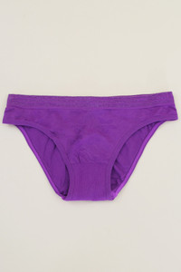 ASSORTED COLOR GLITTER TRIM BAND PANTY-JF-012 (6pc)