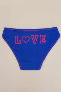 ASSORTED LOVE LETTER PANTY-F524 (5pc)