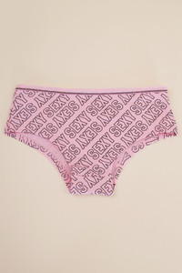 ASSORTED SEXY LETTER PATTERN PANTY-F124 (5pc)