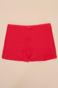 ASSORTED SOLID WOMEN'S BOY SHORT PANTY-P2104 (12pc)