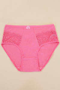ASSORTED COLOR LACE TRIM PANTY-P2108 (12pc)