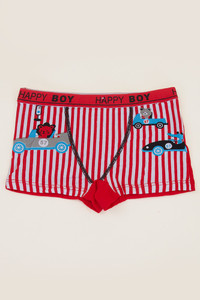 CARS WITH STRIPE PATTERN BOY'S PANTY-C326 (5pc)