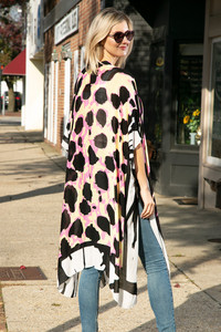ANIMAL PRINT PATTERN COVER UP-JP2224