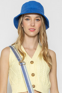 TERRY BUCKET HAT-WHU210136