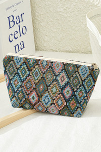 MULTICOLOR SCALES PATTERN POUCH-CB2824