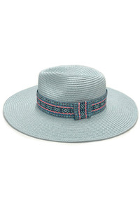 AZTEC BAND PANAMA HAT-BHP210058