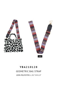 GEOMETRIC BAG STRAP-YBA210128