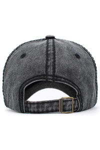 GOOD VIBES WASHED VINTAGE BASEBALL CAP-KBVT-784