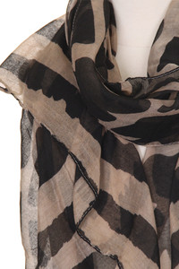 BOLD ANIMAL PRINT OBLONG SCARF-SB-344