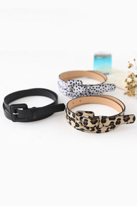 SOLID AND ANIMAL PATTERN BELT-CBT109