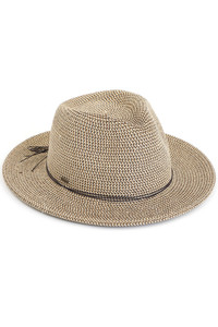 C.C LUREX STRAW PANAMA SUN HAT-ST-807