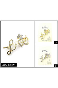 LOVE STONE BROCH-EBO6716F (12pc)