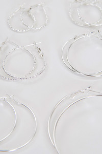 MULTI SIZE EARRING-UER9540ES (12pc)