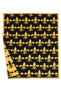 FLEUR-DE-LIS THROW BLANKET-JCL2004