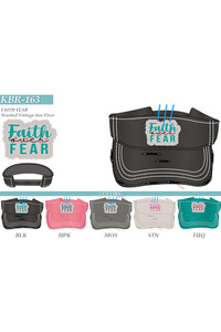 FAITH OVER FEAR VINTAGE VISOR CAP-KBR-163