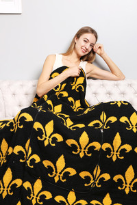 F-D-L 2 in 1 THROW BLANKET PILLOW-JCL2019