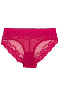 SOLID LACE PANTY-P6071 (12pc)