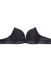 No wire leopard pink lover bra