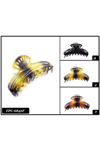 PLASTIC HAIR CLIP-EPC6842F (12pc)