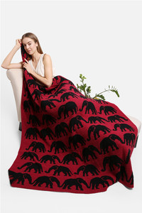 ELEPHANT THROW BLANKET-JCL2003