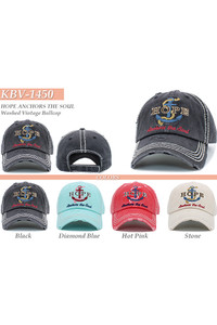 HOPE ANCHORS THE SOUL VINTAGE CAP-KBV-1450