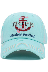 HOPE ANCHORS THE SOUL VINTAGE CAP-KBV-1450