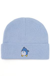 SOLID CHARACTER NEWBORN KNIT HAT-NEWBORNGHAT (12pc)