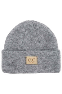 C.C SUEDE PATCH BABY BEANIE-BABY-9021