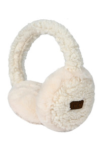 CC BEANIE Faux Fur Sherpa Earmuffs