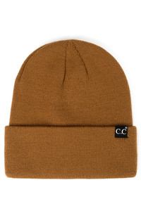 C.C Solid Cuff Beanie Hat