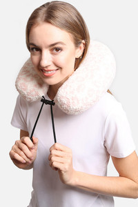 LEOPARD TRAVEL NECK PILLOW-JCL2102
