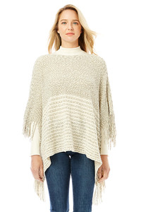 SOFT CHENILLE TOP WITH FRINGE-LOF1287
