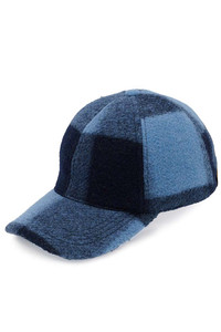 C.C CHECKERED PATTERN BASEBALL CAP-BA-4037